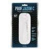 Prof Jason C Gaine de masturbation Palm Stroker N3 - 12.5cm transparente